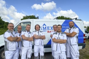 Mitarbeiter im Team von iMEX-Bau