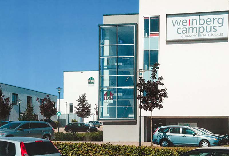 Biozentrum am Weinberg Campus in Halle (Saale)